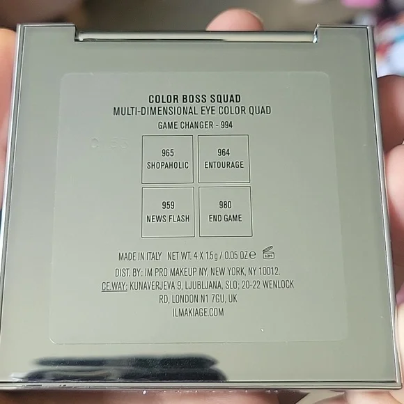 Il Makiage 4 shade eyeshadow pallete - Picture 5 of 5